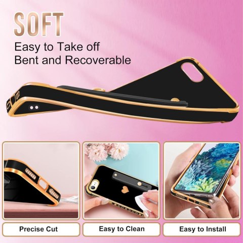ETUI APPLE IPHONE 7/8/SE 2020 SILIKONOWE CZARNE +UCHWYT A1660 A1863 A2275 ETUI APPLE IPHONE 7/8/SE 2020 SILIKONOWE CZARNE +UCHWYT A1660 A1863 A2275