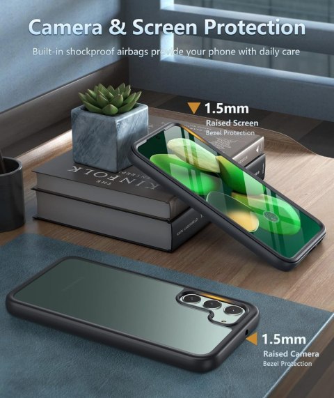 ETUI BUMPER SAMSUNG GALAXY S23 CZARNA WZMOCNIONA RAMKA SM-S911B SM-S911N ETUI BUMPER SAMSUNG GALAXY S23 CZARNA WZMOCNIONA RAMKA SM-S911B SM-S911N