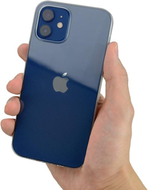 ETUI CASE APPLE IPHONE 12/12 PRO 6.1' TRANSPARENTNY SILIKONOWY A2172 A2341 ETUI CASE APPLE IPHONE 12/12 PRO 6.1' TRANSPARENTNY SILIKONOWY A2172 A2341