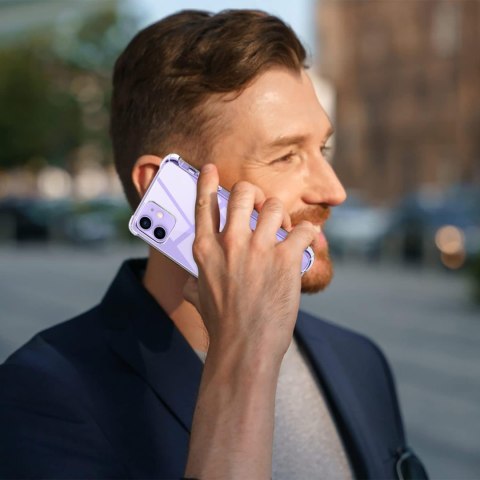 ETUI CASE APPLE IPHONE 12/12 PRO BEZBARWNE SILIKONOWE +3x SZKŁO HARTOWANE