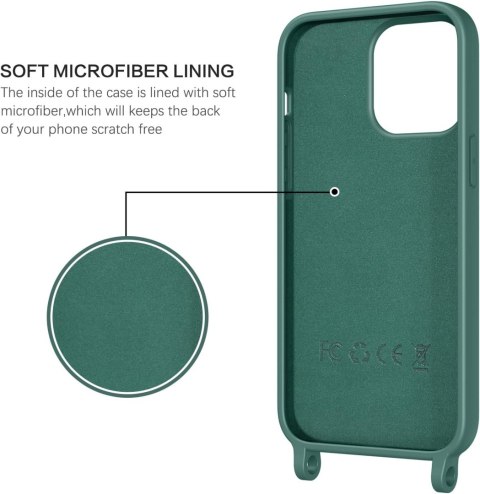 ETUI CASE APPLE IPHONE 14 PRO MAX ZIELONY SILIKONOWY A2894 A2651 A2893 ETUI CASE APPLE IPHONE 14 PRO MAX ZIELONY SILIKONOWY A2894 A2651 A2893