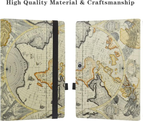 ETUI CASE TABLET TECLAST 6X PRO 12.6 CALA MAPA ŚWIATA ETUI CASE TABLET TECLAST 6X PRO 12.6 CALA MAPA ŚWIATA