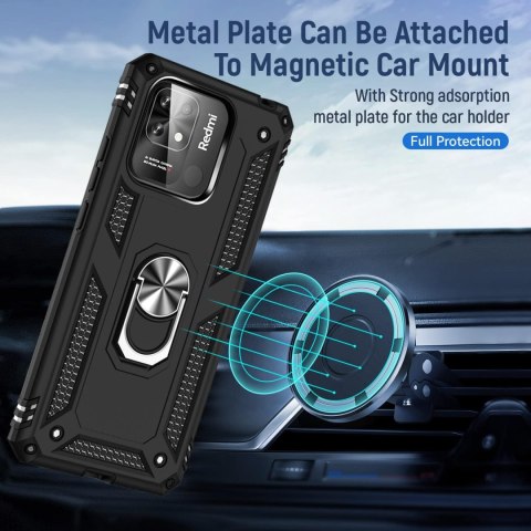 ETUI CZARNE XIAOMI REDMI 10C/POCO C40 MOCNE PODSTAWKA 220333QAG 220333QPG ETUI CZARNE XIAOMI REDMI 10C/POCO C40 MOCNE PODSTAWKA 220333QAG 220333QPG