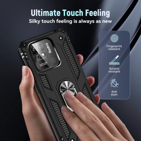 ETUI CZARNE XIAOMI REDMI 10C/POCO C40 MOCNE PODSTAWKA 220333QAG 220333QPG ETUI CZARNE XIAOMI REDMI 10C/POCO C40 MOCNE PODSTAWKA 220333QAG 220333QPG