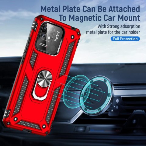 ETUI CZERWONE XIAOMI REDMI 10C/POCO C40 MOCNE PODSTAWKA 220333QAG 220333QPG ETUI CZERWONE XIAOMI REDMI 10C/POCO C40 MOCNE PODSTAWKA 220333QAG 220333QPG