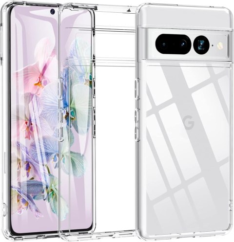 ETUI GOOGLE PIXEL 7 PRO SILIKONOWE PRZEZROCZYSTE MOCNE GE2AE GP4BC ETUI GOOGLE PIXEL 7 PRO SILIKONOWE PRZEZROCZYSTE MOCNE GE2AE GP4BC