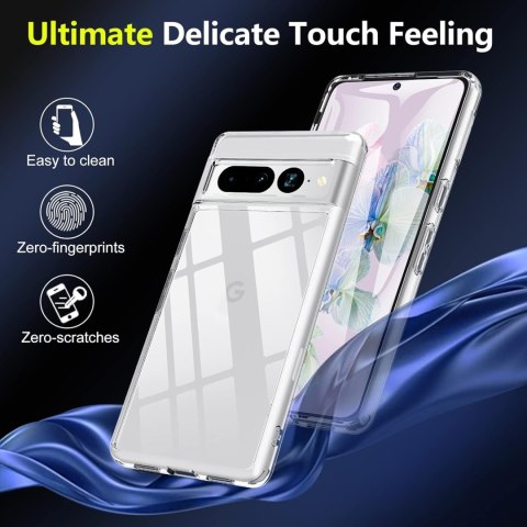 ETUI GOOGLE PIXEL 7 PRO SILIKONOWE PRZEZROCZYSTE MOCNE GE2AE GP4BC ETUI GOOGLE PIXEL 7 PRO SILIKONOWE PRZEZROCZYSTE MOCNE GE2AE GP4BC