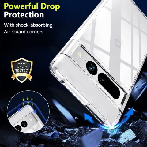 ETUI GOOGLE PIXEL 7 PRO SILIKONOWE PRZEZROCZYSTE MOCNE GE2AE GP4BC ETUI GOOGLE PIXEL 7 PRO SILIKONOWE PRZEZROCZYSTE MOCNE GE2AE GP4BC