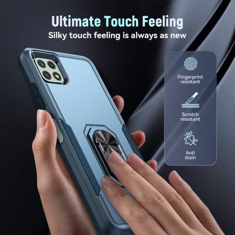 ETUI SAMSUNG GALAXY A22 5G GRANATOWE TWARDE Z PODSTAWKĄ SM-A226B SM-A226BRN ETUI SAMSUNG GALAXY A22 5G GRANATOWE TWARDE Z PODSTAWKĄ SM-A226B SM-A226BRN