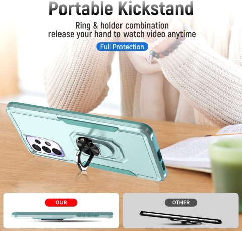 ETUI SAMSUNG GALAXY A53 ZIELONE SILIKONOWE Z PODSTAWKĄ SM-A5360 SM-A536B ETUI SAMSUNG GALAXY A53 ZIELONE SILIKONOWE Z PODSTAWKĄ SM-A5360 SM-A536B