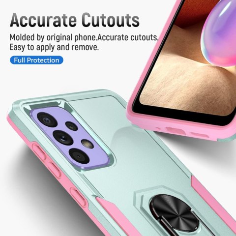 ETUI SAMSUNG GALAXY A53 ZIELONO-RÓŻOWE SILIKONOWE Z PODSTAWKĄ SM-A5360 ETUI SAMSUNG GALAXY A53 ZIELONO-RÓŻOWE SILIKONOWE Z PODSTAWKĄ SM-A5360