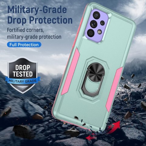 ETUI SAMSUNG GALAXY A53 ZIELONO-RÓŻOWE SILIKONOWE Z PODSTAWKĄ SM-A5360 ETUI SAMSUNG GALAXY A53 ZIELONO-RÓŻOWE SILIKONOWE Z PODSTAWKĄ SM-A5360