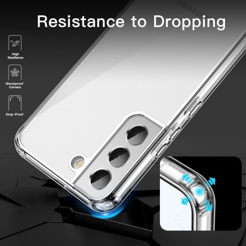 ETUI SILIKONOWE BEZBARWNE SAMSUNG GALAXY S22 5G MOCNE SM-S901 ETUI SILIKONOWE BEZBARWNE SAMSUNG GALAXY S22 5G MOCNE SM-S901