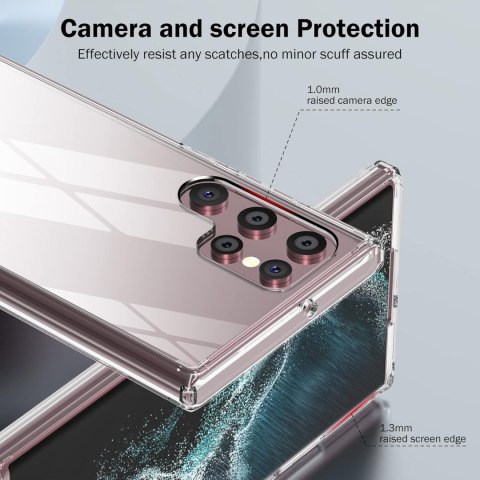 ETUI SILIKONOWE BEZBARWNE SAMSUNG GALAXY S22 ULTRA MOCNE WYTRZYMAŁE SM-S908 ETUI SILIKONOWE BEZBARWNE SAMSUNG GALAXY S22 ULTRA MOCNE WYTRZYMAŁE SM-S908