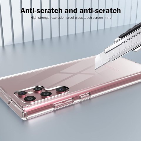 ETUI SILIKONOWE BEZBARWNE SAMSUNG GALAXY S22 ULTRA MOCNE WYTRZYMAŁE SM-S908 ETUI SILIKONOWE BEZBARWNE SAMSUNG GALAXY S22 ULTRA MOCNE WYTRZYMAŁE SM-S908