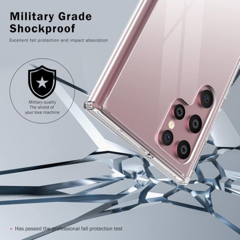 ETUI SILIKONOWE BEZBARWNE SAMSUNG GALAXY S22 ULTRA MOCNE WYTRZYMAŁE SM-S908 ETUI SILIKONOWE BEZBARWNE SAMSUNG GALAXY S22 ULTRA MOCNE WYTRZYMAŁE SM-S908