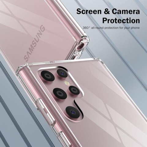 ETUI SILIKONOWE BEZBARWNE SAMSUNG GALAXY S22 ULTRA MOCNE WYTRZYMAŁE SM-S908 ETUI SILIKONOWE BEZBARWNE SAMSUNG GALAXY S22 ULTRA MOCNE WYTRZYMAŁE SM-S908