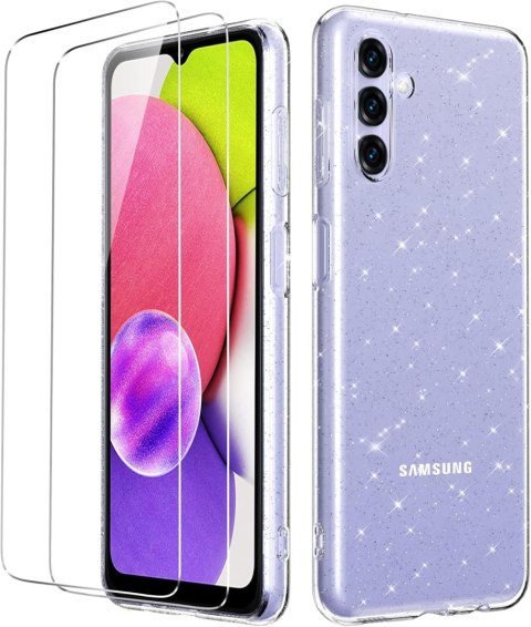 ETUI SILIKONOWE BROKATOWE SAMSUNG GALAXY A13 5G 2x SZKŁO HARTOWANE SM-A136U ETUI SILIKONOWE BROKATOWE SAMSUNG GALAXY A13 5G 2x SZKŁO HARTOWANE SM-A136U