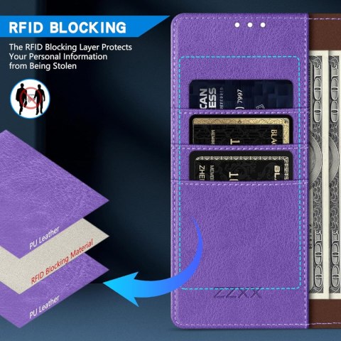 ETUI Z KLAPKĄ GOOGLE PIXEL 7 FIOLETOWE EKOSKÓRA GQML3 GVU6C ETUI Z KLAPKĄ GOOGLE PIXEL 7 FIOLETOWE EKOSKÓRA GQML3 GVU6C