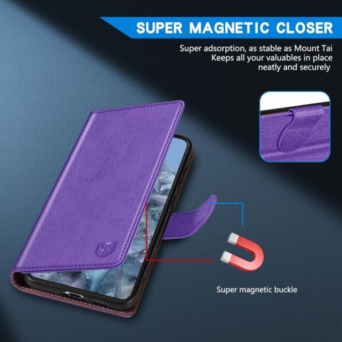ETUI Z KLAPKĄ GOOGLE PIXEL 7 PRO 5G FIOLETOWE EKOSKÓRA GE2AE GP4BC ETUI Z KLAPKĄ GOOGLE PIXEL 7 PRO 5G FIOLETOWE EKOSKÓRA GE2AE GP4BC