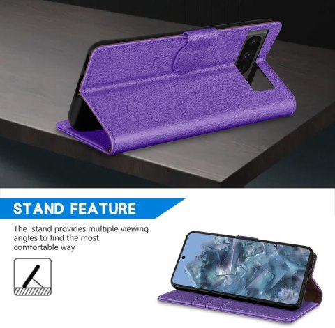 ETUI Z KLAPKĄ GOOGLE PIXEL 7 PRO 5G FIOLETOWE EKOSKÓRA GE2AE GP4BC ETUI Z KLAPKĄ GOOGLE PIXEL 7 PRO 5G FIOLETOWE EKOSKÓRA GE2AE GP4BC