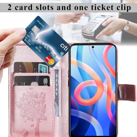 ETUI Z KLAPKĄ RÓŻOWE XIAOMI REDMI NOTE 11T 5G+2x SZKŁO HARTOWANE 21091116AI ETUI Z KLAPKĄ RÓŻOWE XIAOMI REDMI NOTE 11T 5G+2x SZKŁO HARTOWANE 21091116AI