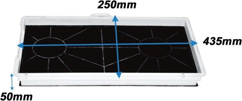 FILTR Z WĘGLEM AKTYWNYM DO OKAPÓW KUCHENNYCH DO BOSCH SIEMENS BALAY GAGGENA FILTR Z WĘGLEM AKTYWNYM DO OKAPÓW KUCHENNYCH DO BOSCH SIEMENS BALAY GAGGENA