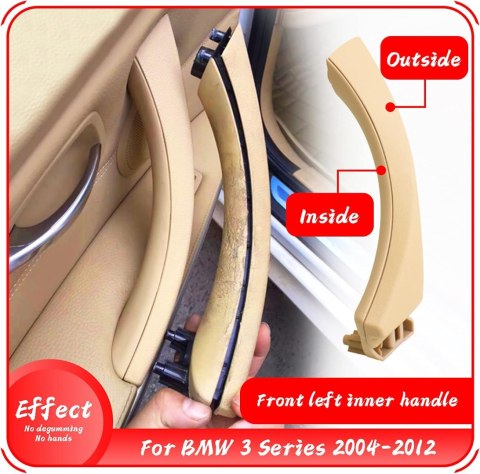 PANEL UCHWYTU DRZWI BOK BMW E90 E91 3-SERIA 04-12 LEWY PRZÓD BEŻOWY PANEL UCHWYTU DRZWI BOK BMW E90 E91 3-SERIA 04-12 LEWY PRZÓD BEŻOWY