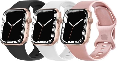 PASEK DO APPLE WATCH SERIA SE 8 7 6 5 4 3 2 1 SILIKON 3 SZT 42/44/45/49 PASEK DO APPLE WATCH SERIA SE 8 7 6 5 4 3 2 1 SILIKON 3 SZT 42/44/45/49