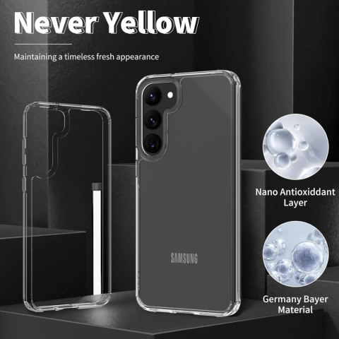 ZESTAW ETUI BEZBARWNE SAMSUNG GALAXY S23 +2x FOLIA OCHRONNA SM-S911B/S911N ZESTAW ETUI BEZBARWNE SAMSUNG GALAXY S23 +2x FOLIA OCHRONNA SM-S911B/S911N
