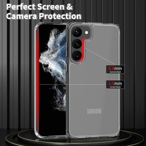 ZESTAW ETUI BEZBARWNE SAMSUNG GALAXY S23 +2x FOLIA OCHRONNA SM-S911B/S911N ZESTAW ETUI BEZBARWNE SAMSUNG GALAXY S23 +2x FOLIA OCHRONNA SM-S911B/S911N