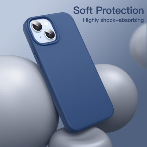 ZESTAW ETUI GRANATOWE +2x SZKŁO HARTOWANE I NA APARAT APPLE IPHONE 14 Plus ZESTAW ETUI GRANATOWE +2x SZKŁO HARTOWANE I NA APARAT APPLE IPHONE 14 Plus