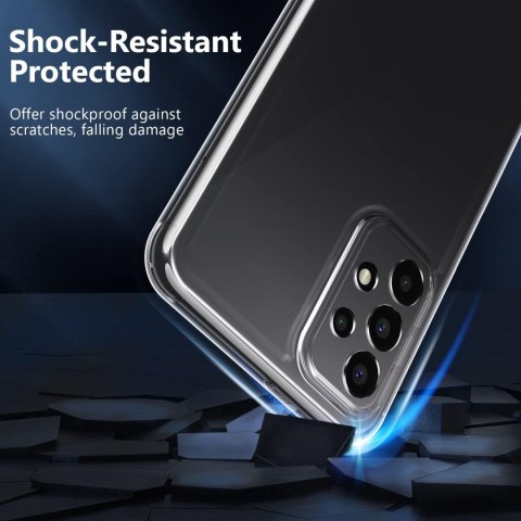 ZESTAW ETUI SAMSUNG GALAXY A23 SILIKONOWE +3x SZKŁO HARTOWANE MOCNE SM-A236 ZESTAW ETUI SAMSUNG GALAXY A23 SILIKONOWE +3x SZKŁO HARTOWANE MOCNE SM-A236