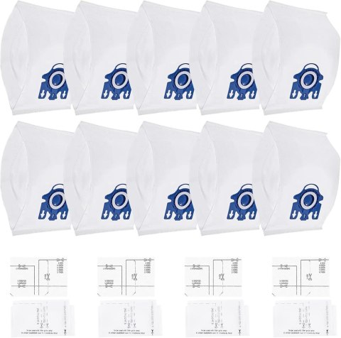 10xWOREK ODKURZACZ MIELE CLASSIC C1 C2 C3 S227 S240 S270 S400 S2 S5 +FILTRY 10xWOREK ODKURZACZ MIELE CLASSIC C1 C2 C3 S227 S240 S270 S400 S2 S5 +FILTRY