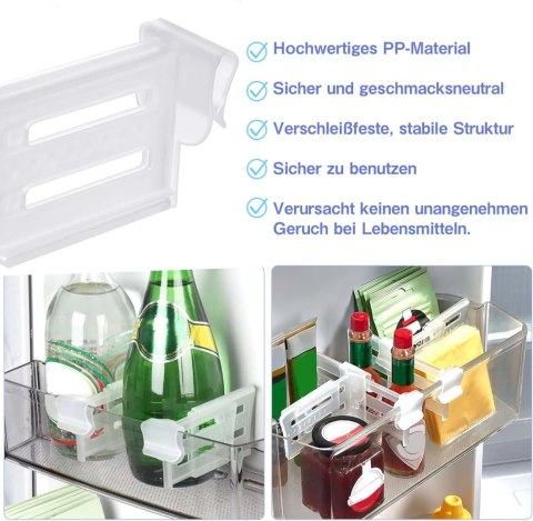 16x SEPARATOR DO DRZWI BOCZNYCH LODÓWKI ORGANIZER PRZESTRZENI REGULOWANY 16x SEPARATOR DO DRZWI BOCZNYCH LODÓWKI ORGANIZER PRZESTRZENI REGULOWANY