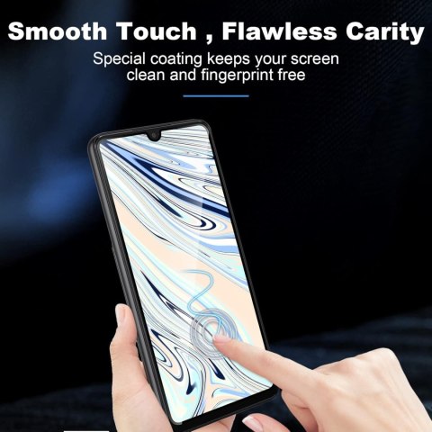 2x SZKŁO HARTOWANE 9H SAMSUNG GALAXY A30/A33 Z CZARNĄ RAMKĄ