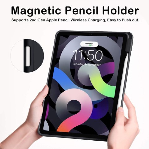 CZARNE ETUI IPAD 2020 10.9 CALA Z KLAPKĄ MIEJSCE NA RYSIK CZARNE ETUI IPAD 2020 10.9 CALA Z KLAPKĄ MIEJSCE NA RYSIK