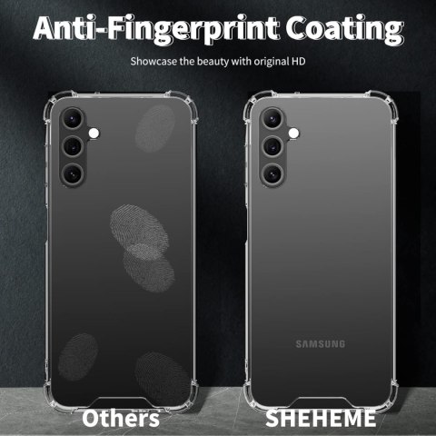 ETUI +2x FOLIA HYBRYDOWA SAMSUNG GALAXY A14 5G PRZEZROCZYSTE SILIKONOWE ETUI +2x FOLIA HYBRYDOWA SAMSUNG GALAXY A14 5G PRZEZROCZYSTE SILIKONOWE