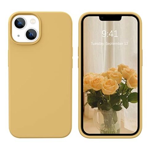 ETUI APPLE IPHONE 13 BEŻOWE SILIKONOWE MOCNE ETUI APPLE IPHONE 13 BEŻOWE SILIKONOWE MOCNE