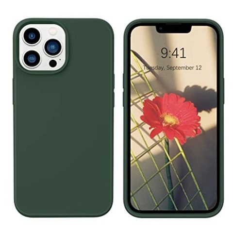 ETUI APPLE IPHONE 13 PRO MAX SILIKONOWE ZIELONE ETUI APPLE IPHONE 13 PRO MAX SILIKONOWE ZIELONE