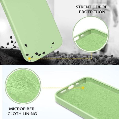 ETUI APPLE IPHONE 13 PRO ZIELONE SILIKONOWE ETUI APPLE IPHONE 13 PRO ZIELONE SILIKONOWE