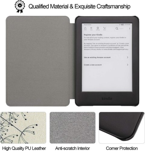 ETUI CASE CZYTNIK KINDLE 10 2019 6 CALI BEŻOWY DMUCHAWCE ETUI CASE CZYTNIK KINDLE 10 2019 6 CALI BEŻOWY DMUCHAWCE