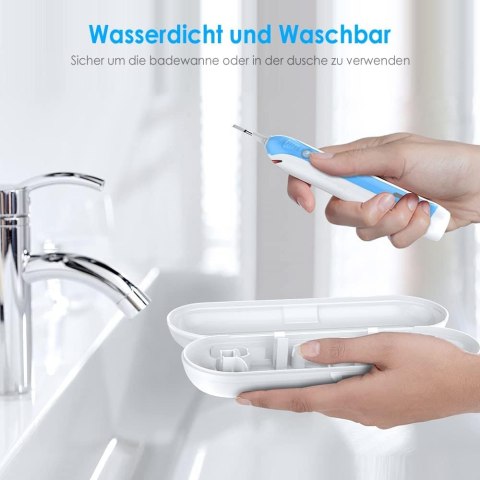 ETUI PODRÓŻNE NA SZCZOTECZKĘ ELEKTRYCZNĄ ORAL B 690/700 BIAŁE +TORBA ETUI PODRÓŻNE NA SZCZOTECZKĘ ELEKTRYCZNĄ ORAL B 690/700 BIAŁE +TORBA