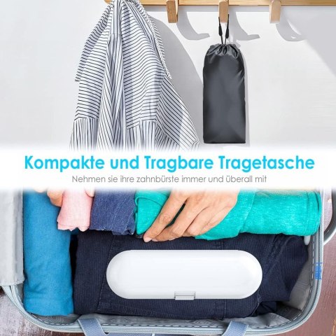 ETUI PODRÓŻNE NA SZCZOTECZKĘ ELEKTRYCZNĄ ORAL B 690/700 BIAŁE +TORBA ETUI PODRÓŻNE NA SZCZOTECZKĘ ELEKTRYCZNĄ ORAL B 690/700 BIAŁE +TORBA