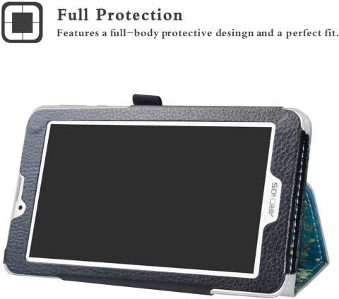 ETUI TABLET ARCHOS ACCESS 70 3G 7 CALI NIEBIESKI W BIAŁE KWIATY ETUI TABLET ARCHOS ACCESS 70 3G 7 CALI NIEBIESKI W BIAŁE KWIATY