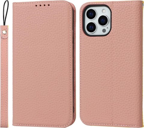 ETUI Z KLAPKĄ APPLE IPHONE 13 PRO RÓŻOWE EKOSKÓRA +MIEJSCE NA KARTY ETUI Z KLAPKĄ APPLE IPHONE 13 PRO RÓŻOWE EKOSKÓRA +MIEJSCE NA KARTY