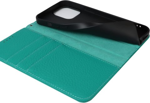 ETUI Z KLAPKĄ APPLE IPHONE 13 PRO ZIELONE EKOSKÓRA +MIEJSCE NA KARTY ETUI Z KLAPKĄ APPLE IPHONE 13 PRO ZIELONE EKOSKÓRA +MIEJSCE NA KARTY