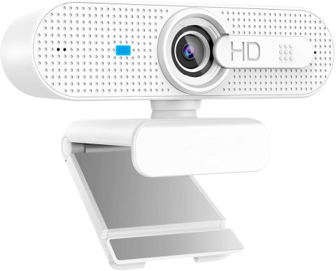 KAMERA INTERNETOWA KOMPUTEROWA ASHU USB 1080P BIAŁA AUTOFOKUS MIKROFON KAMERA INTERNETOWA KOMPUTEROWA ASHU USB 1080P BIAŁA AUTOFOKUS MIKROFON