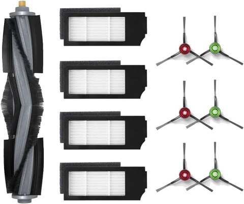 ZESTAW CZĘŚCI DO ECOVACS DEEBOT X1 TURBO/OMNI/PLUS SZCZOTKI FILTRY HEPA ZESTAW CZĘŚCI DO ECOVACS DEEBOT X1 TURBO/OMNI/PLUS SZCZOTKI FILTRY HEPA