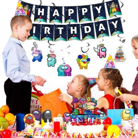 ZESTAW DEKORACJI URODZINY TOPPERY GIRNALDA HAPPY BIRTHDAY KOLOROWE 24+1 ZESTAW DEKORACJI URODZINY TOPPERY GIRNALDA HAPPY BIRTHDAY KOLOROWE 24+1